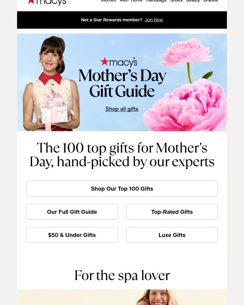 Screenshot of email with subject /media/emails/its-officialour-top-100-gifts-for-mom-5922d2-cropped-da30ab1d.jpg