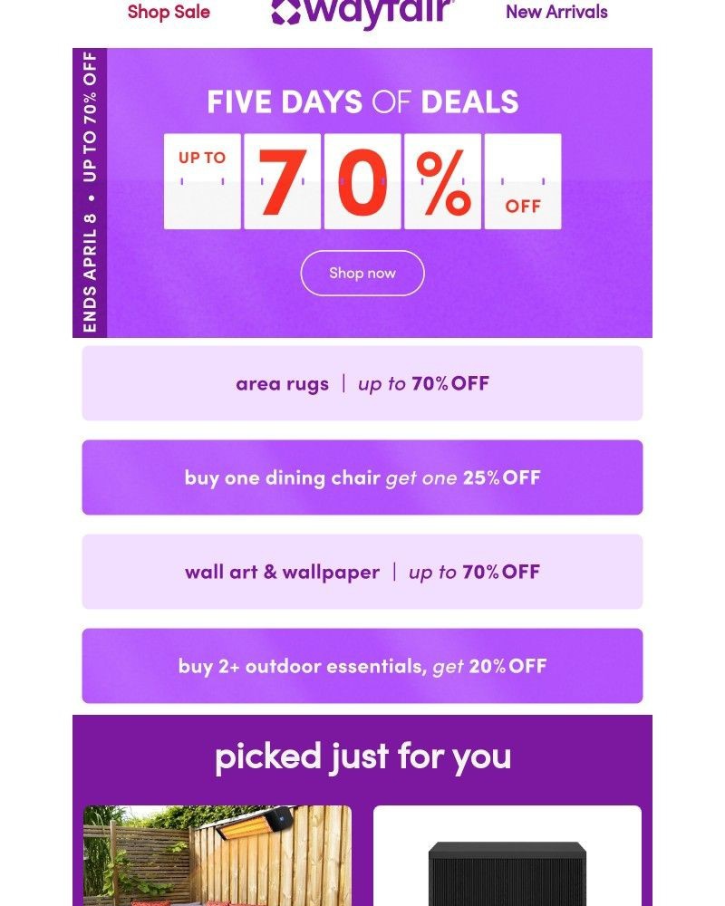 Screenshot of email with subject /media/emails/its-on-5-days-of-deals-a165ef-cropped-d8ef4a6d.jpg