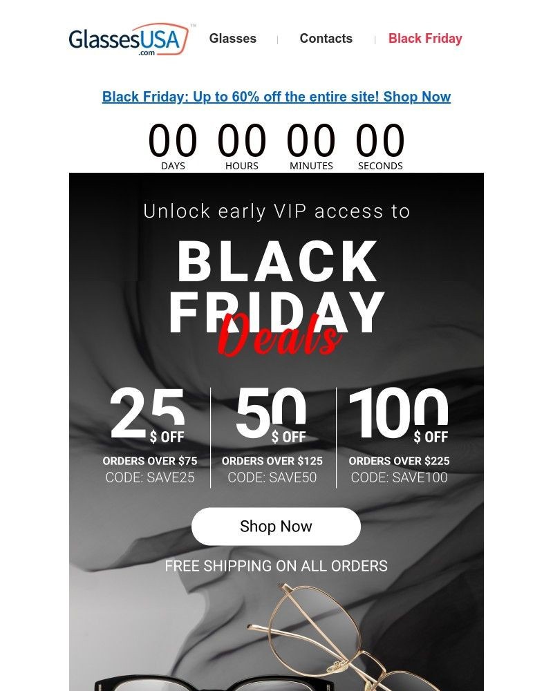 Screenshot of email with subject /media/emails/its-on-early-vip-access-to-black-friday-savings-fsa-eligible-too-e9460e-cropped-238409e0.jpg