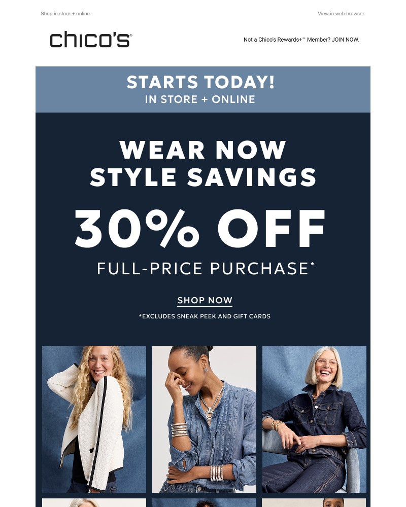 Screenshot of email with subject /media/emails/its-on-wear-now-style-savings-30-off-87fdd4-cropped-887cb209.jpg