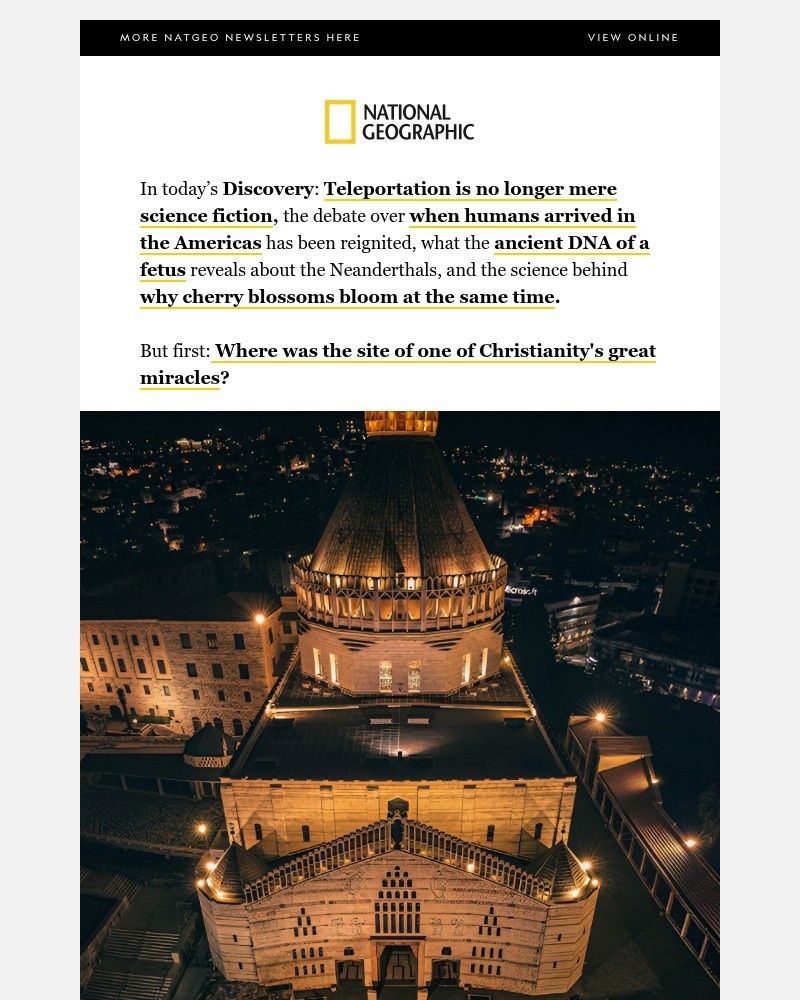 Screenshot of email with subject /media/emails/its-one-of-christianitys-greatest-miracles-archaeologists-want-to-find-its-locati_1VIx0MF.jpg