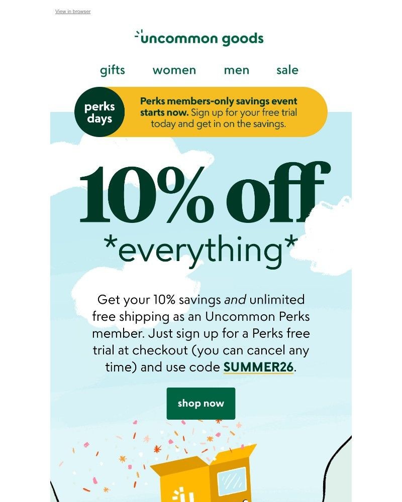 Screenshot of email with subject /media/emails/its-perks-days-save-10-and-ship-it-free-0d9f5d-cropped-e1adbc74.jpg