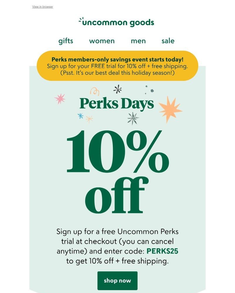 Screenshot of email with subject /media/emails/its-perks-days-save-10-and-ship-it-free-925e44-cropped-91144c06.jpg