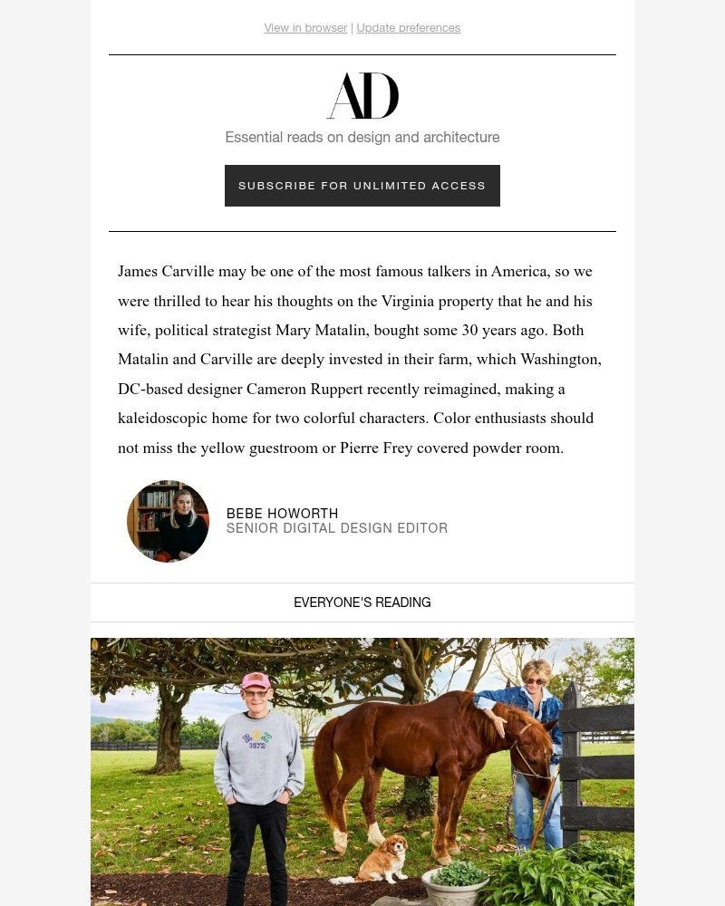 Screenshot of email with subject /media/emails/james-carvilles-country-home-has-a-design-narrative-of-farmers-on-acid-1aa6ca-cro_JXeJ5Sq.jpg