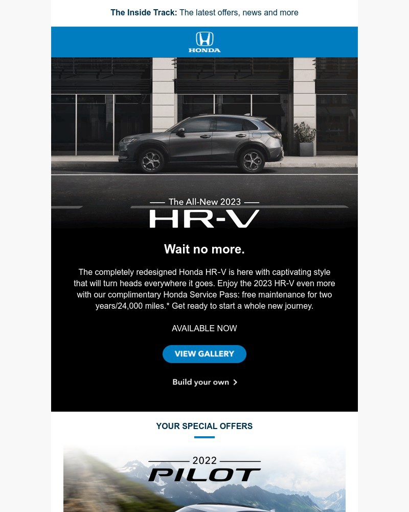 Screenshot of email with subject /media/emails/james-find-your-latest-offers-plus-the-all-new-hr-v-inside-48fddc-cropped-4f74208b.jpg
