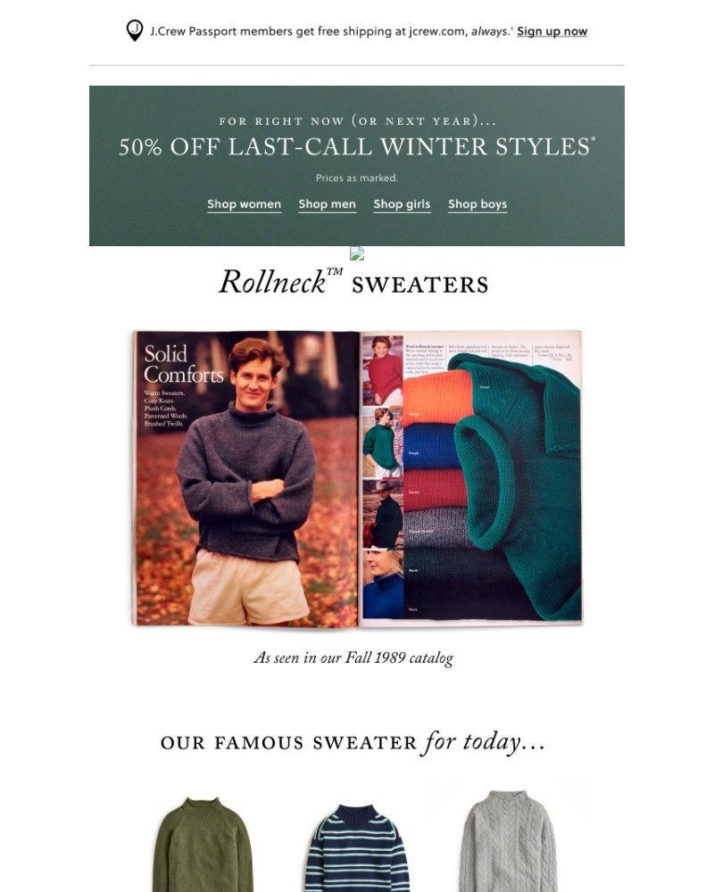 Screenshot of email with subject /media/emails/jcrew-icons-then-now-a77e48-cropped-4436acac.jpg