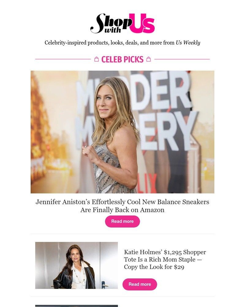 Screenshot of email with subject /media/emails/jennifer-anistons-effortlessly-cool-new-balance-sneakers-are-finally-back-on-amaz_7hUcdsF.jpg