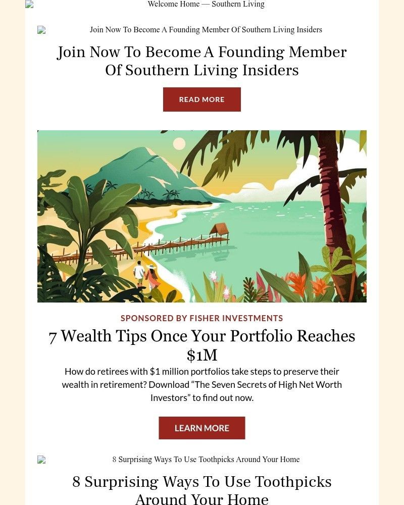 Screenshot of email with subject /media/emails/join-now-to-become-a-founding-member-of-southern-living-insiders-6dce98-cropped-c14772bf.jpg