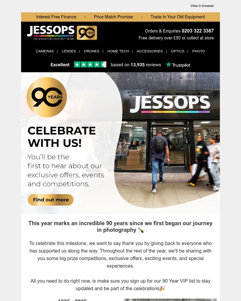 Screenshot of email with subject /media/emails/join-the-90-year-celebration-exclusive-offers-and-events-await-e580dd-cropped-0e970482.jpg