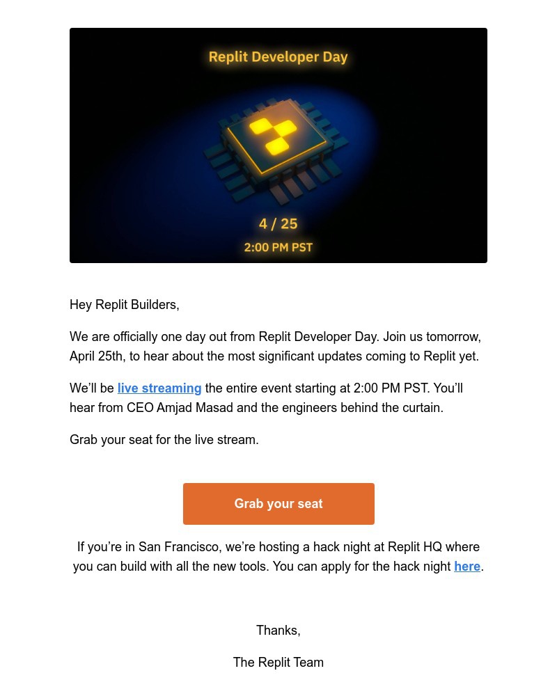 Screenshot of email with subject /media/emails/join-us-tomorrow-for-replit-developer-day-4d1b68-cropped-ea6d5ee9.jpg