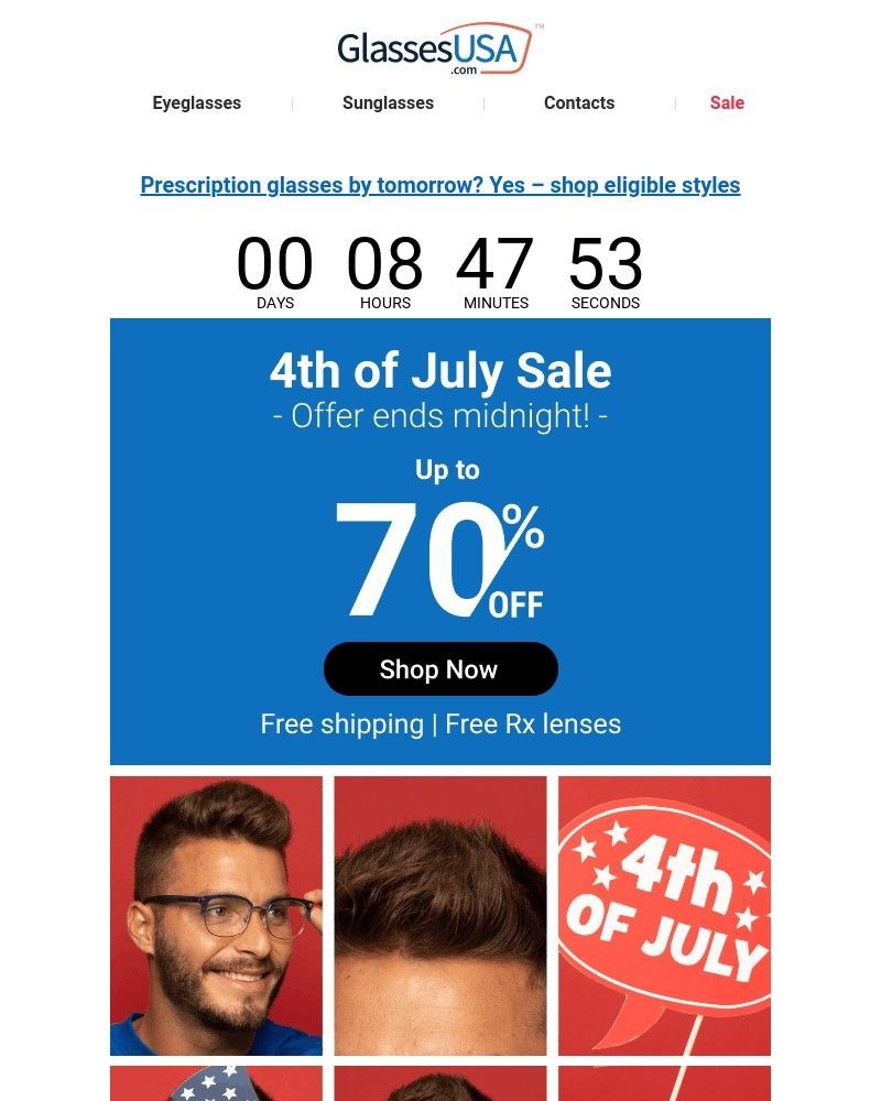 Screenshot of email with subject /media/emails/july-4th-early-access-up-to-70-off-your-new-perfect-pair-5bdc38-cropped-220a380a.jpg