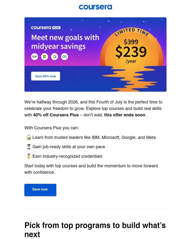 Screenshot of email with subject /media/emails/july-4th-savings-light-up-your-skills-with-40-off-4ed293-cropped-6c4a4c3e.jpg