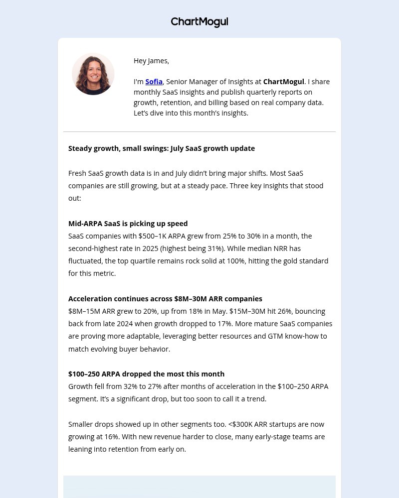 Screenshot of email with subject /media/emails/july-growth-benchmarks-steady-growth-small-swings-6066b4-cropped-8ab937f6.jpg