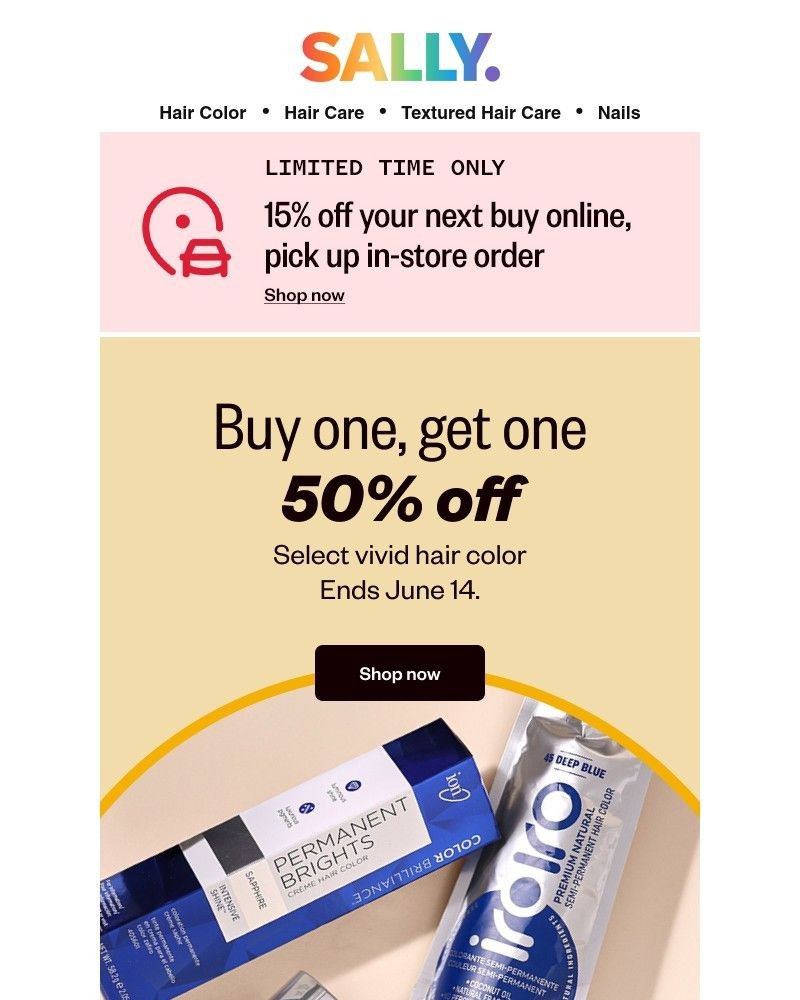 Screenshot of email with subject /media/emails/june-just-got-brighter-bogo-50-off-vivid-colors-a0a706-cropped-707e6ccc.jpg