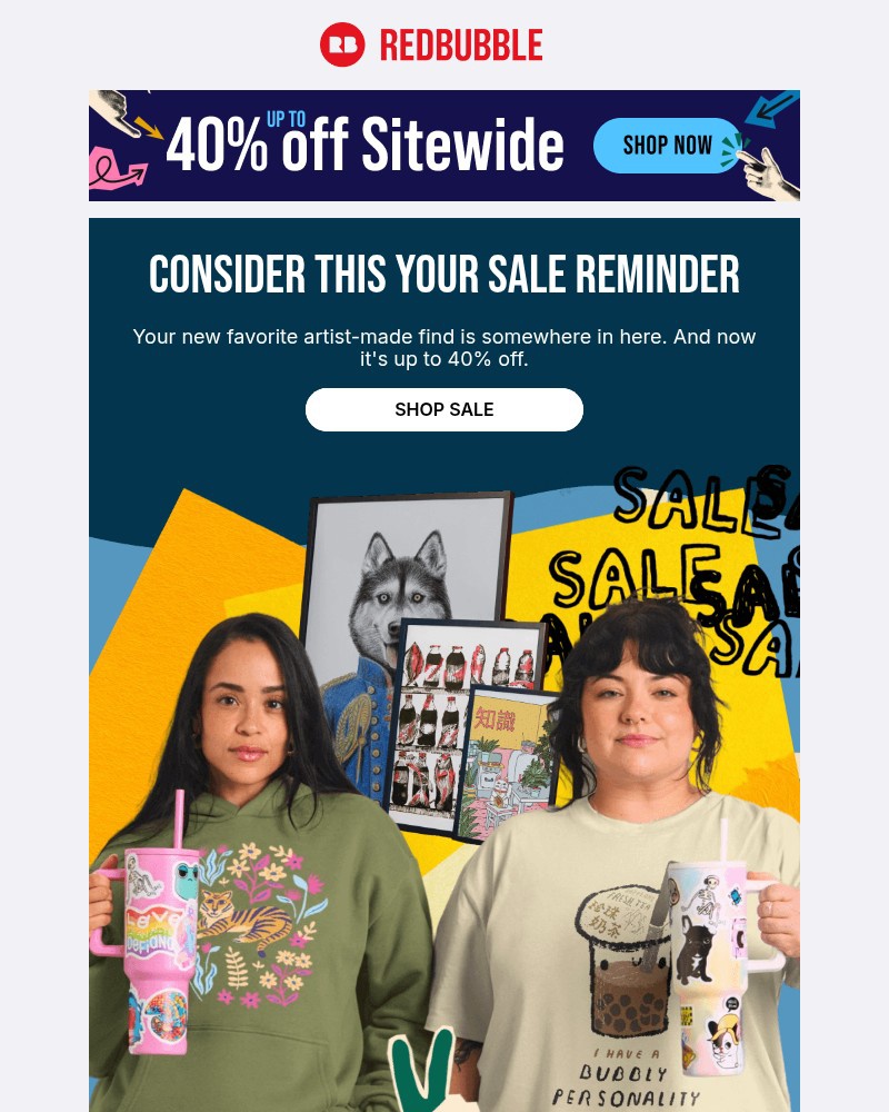 Screenshot of email with subject /media/emails/just-circling-back-up-to-40-off-8d224f-cropped-f140be56.jpg