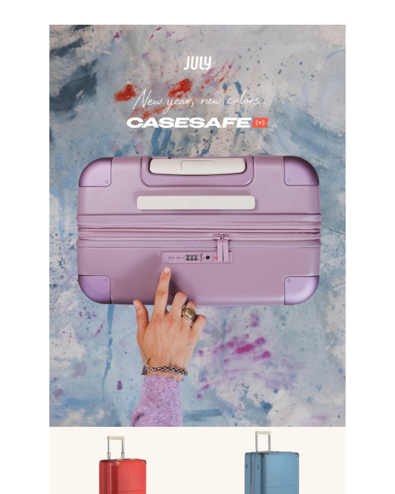 Screenshot of email sent to a July Newsletter subscriber