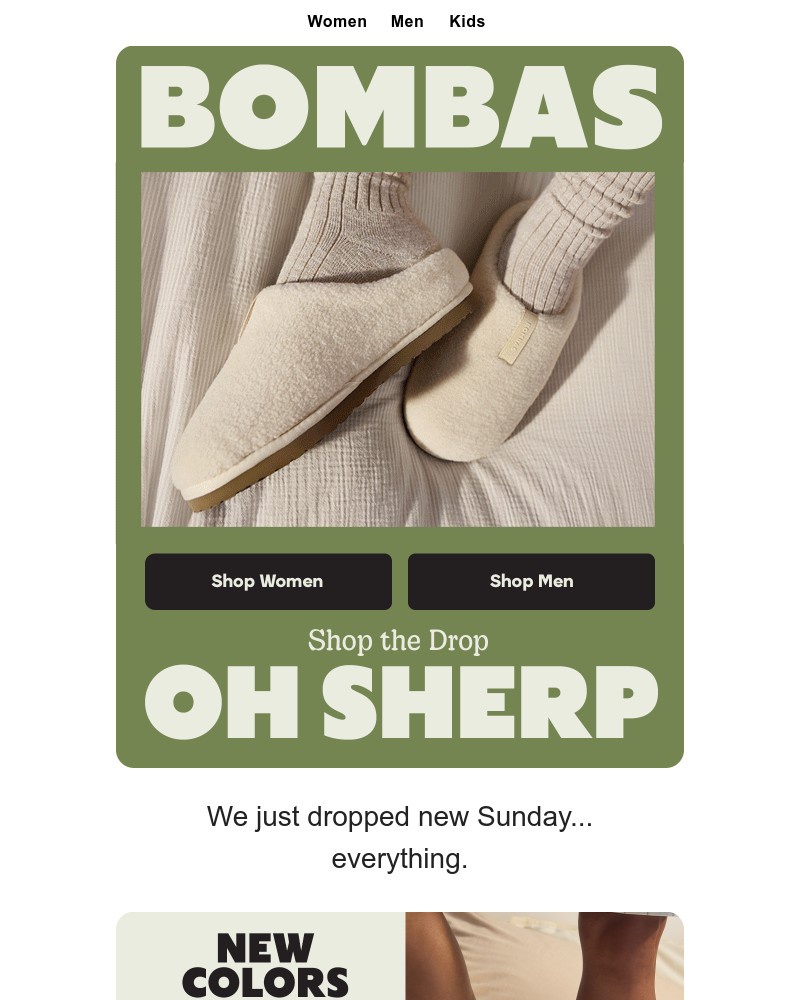 Screenshot of email with subject /media/emails/just-dropped-sunday-slippers-and-friends-2aa956-cropped-baa67828.jpg