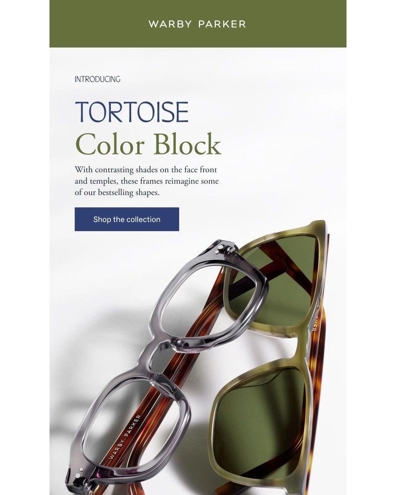 Screenshot of email with subject /media/emails/just-dropped-tortoise-color-block-b6f86f-cropped-238ee3a1.jpg