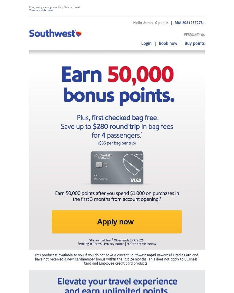 Screenshot of email with subject /media/emails/just-for-you-earn-50000-bonus-points-plus-a-first-free-checked-bag-28d6bc-cropped_wfRIxuM.jpg