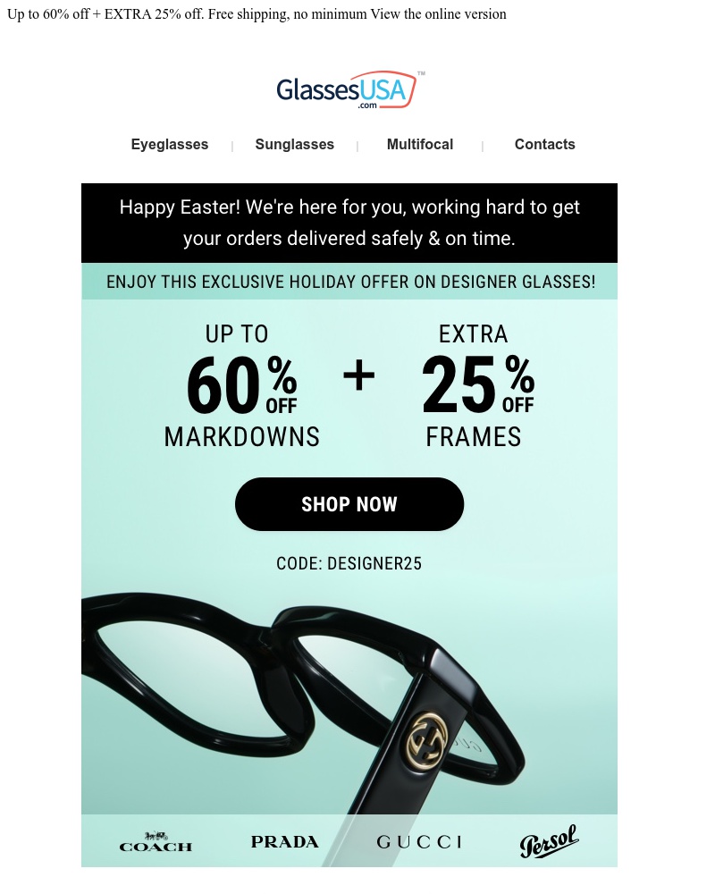 Screenshot of email with subject /media/emails/just-for-you-just-for-today-easter-designer-glasses-sale-cropped-5117d7e1.jpg