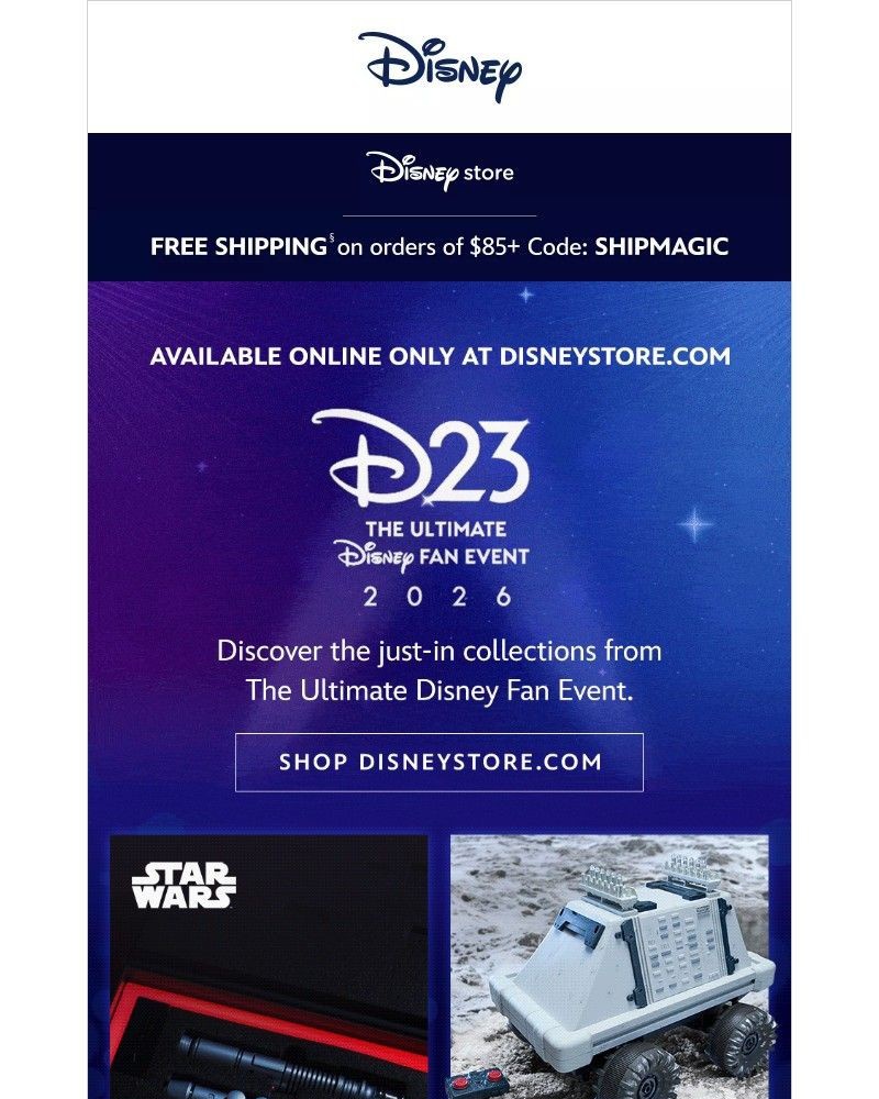 Screenshot of email sent to a Walt Disney World Resort Registered user