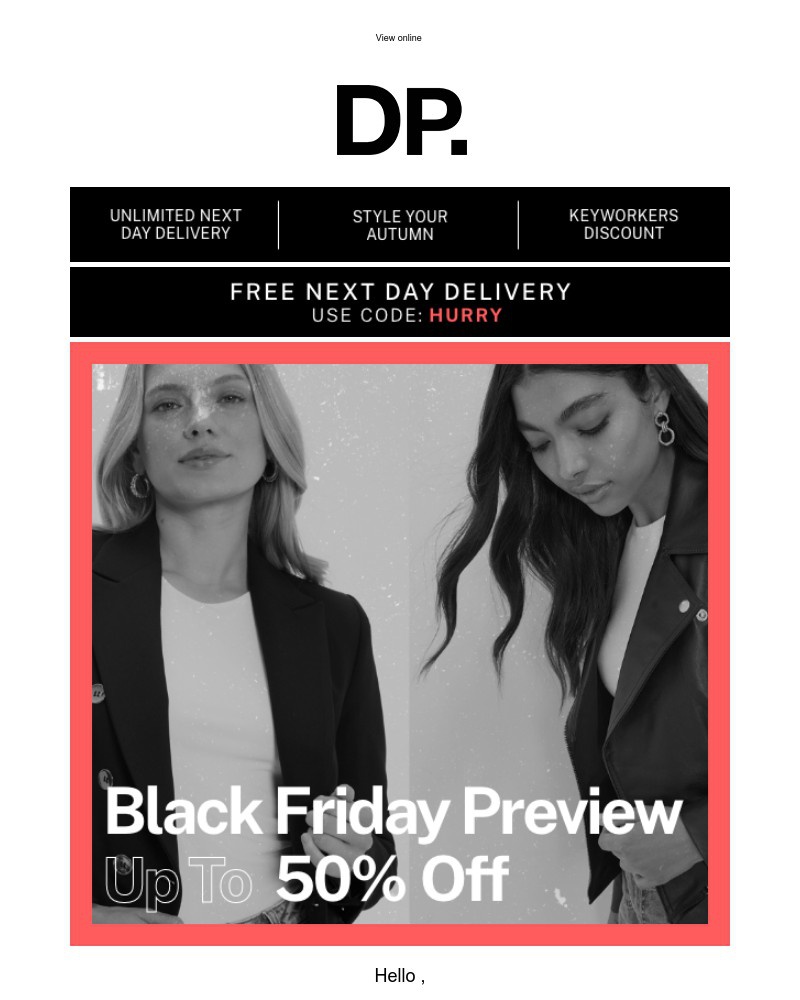 Screenshot of email with subject /media/emails/just-landed-our-black-friday-preview-is-here-2b5022-cropped-91bc49be.jpg