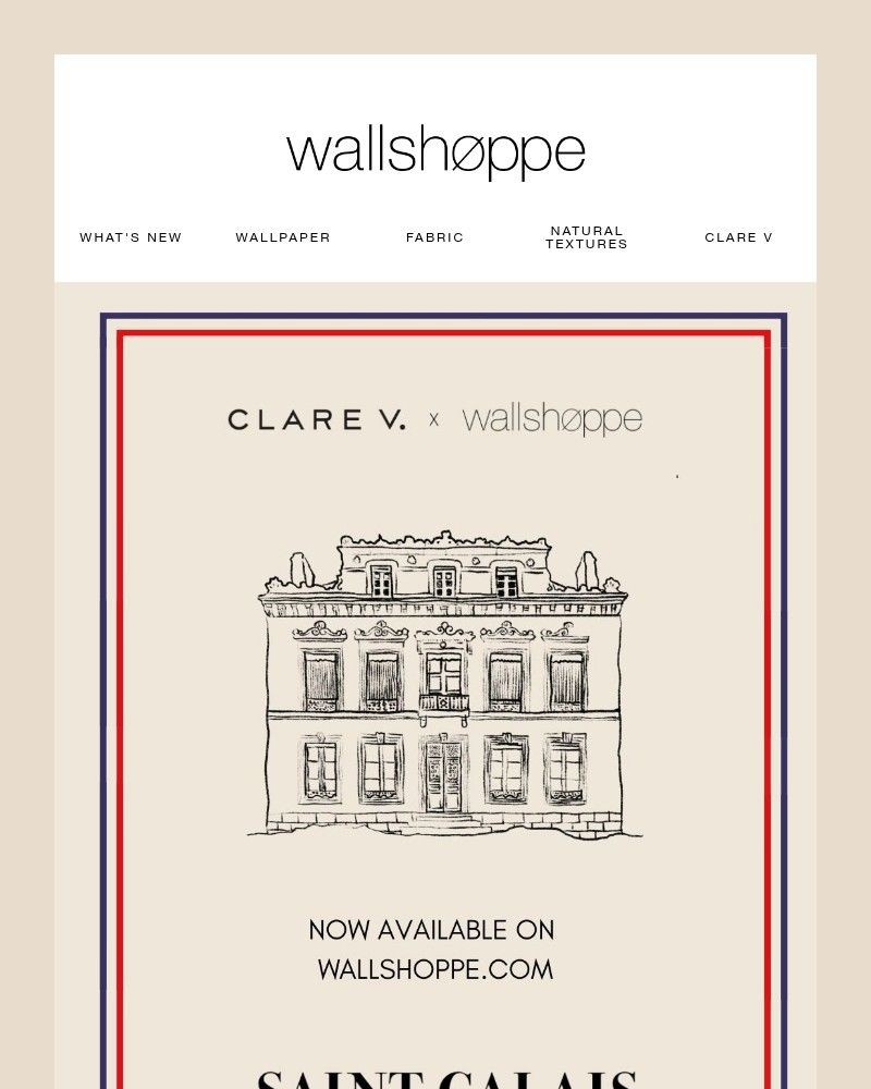 Screenshot of email sent to a Wallshoppe Cart abandoner