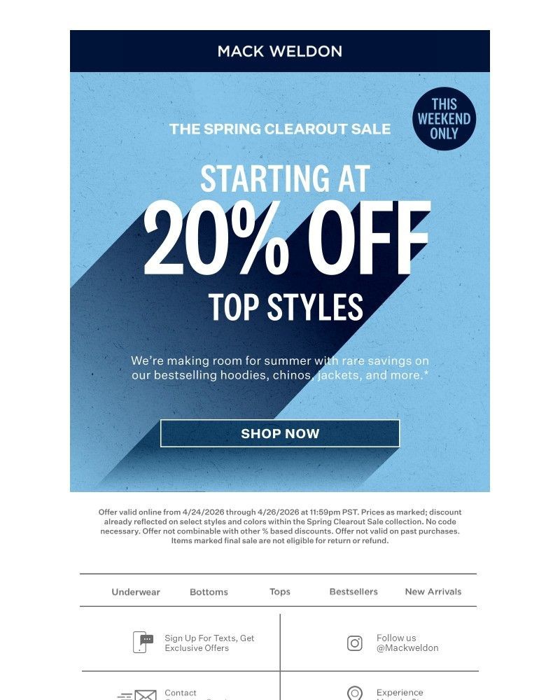 Screenshot of email with subject /media/emails/just-launched-the-spring-clearout-sale-ec69f4-cropped-1785757b.jpg