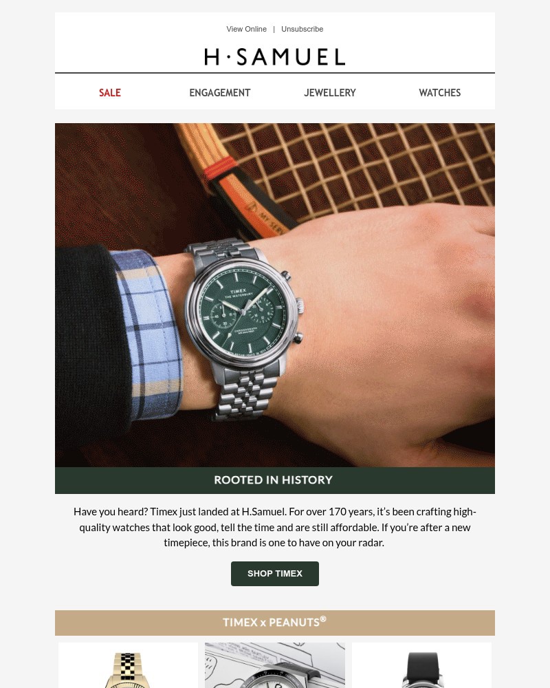 Screenshot of email with subject /media/emails/just-launched-timex-917e70-cropped-4f0d1a5c.jpg
