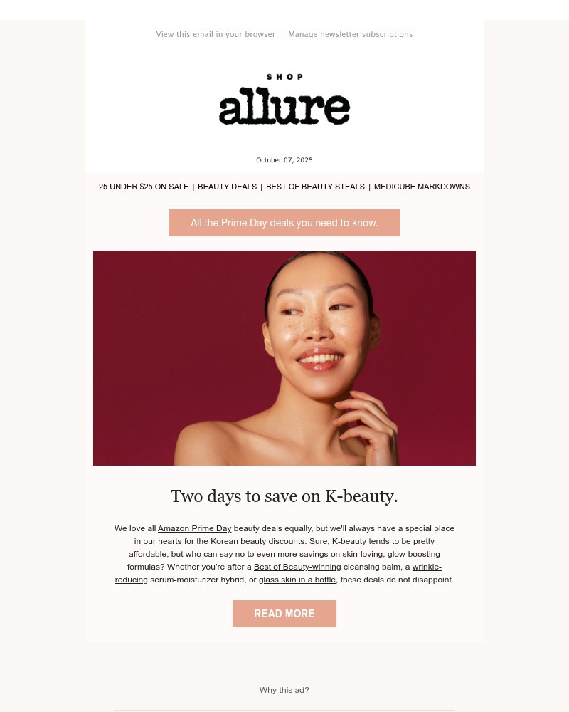 Screenshot of email with subject /media/emails/k-beauty-prime-day-deals-are-back-medicube-biodance-cosrx-and-more-3cd31b-cropped_Q2PVt5j.jpg