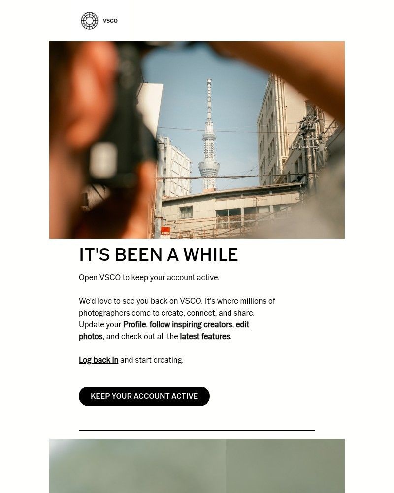Screenshot of email with subject /media/emails/keep-your-vsco-account-active-dea3bd-cropped-7b710557.jpg