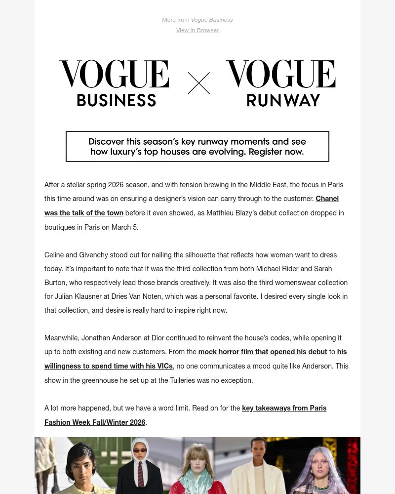 Screenshot of email with subject /media/emails/key-takeaways-from-paris-fashion-week-65d1f6-cropped-8685a2eb.jpg