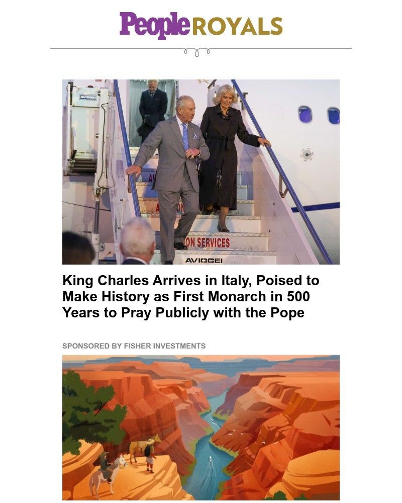 Screenshot of email with subject /media/emails/king-charles-arrives-in-italy-poised-to-make-history-as-first-monarch-in-500-year_YMtDecK.jpg