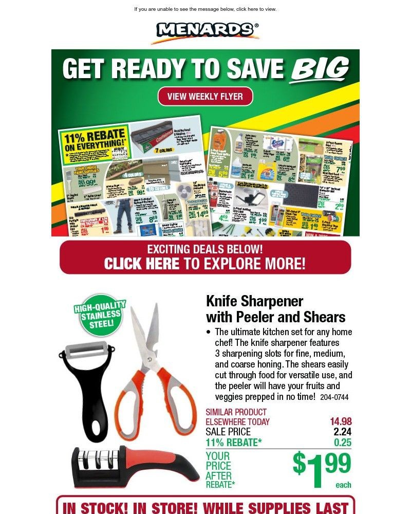 Screenshot of email with subject /media/emails/knife-sharpener-with-peeler-and-shears-only-199-after-rebate-plus-new-weekly-flye_mWpoqPI.jpg