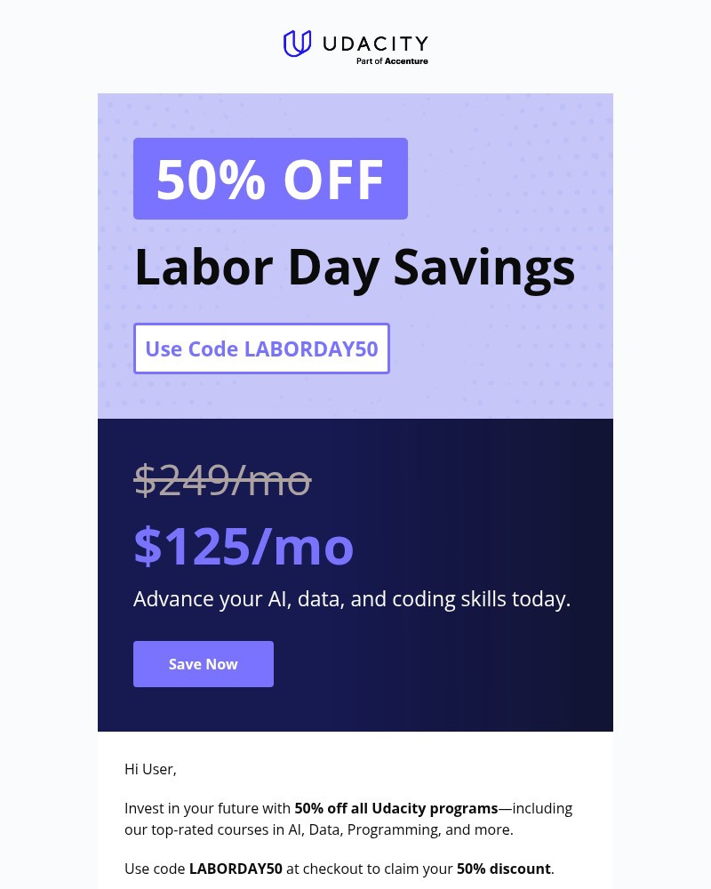 Screenshot of email with subject /media/emails/labor-day-sale-50-off-all-courses-77309f-cropped-afc45ace.jpg