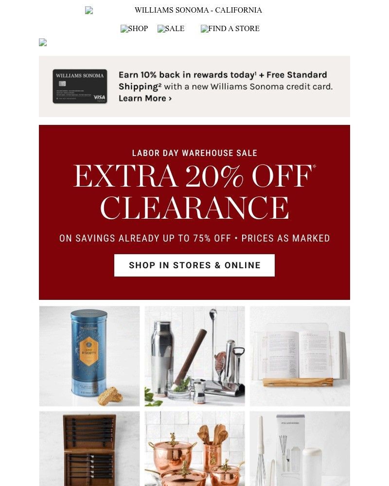Screenshot of email with subject /media/emails/labor-day-warehouse-sale-extra-20-off-clearance-74e851-cropped-57f82c76.jpg