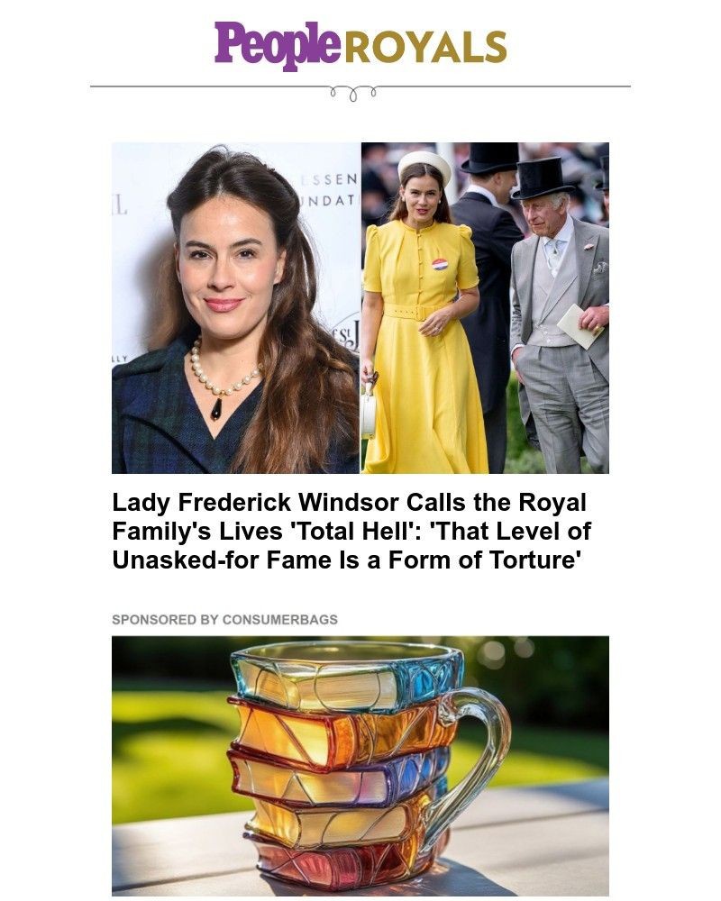 Screenshot of email with subject /media/emails/lady-frederick-windsor-calls-the-royal-familys-lives-total-hell-that-level-of-una_IiNtVJn.jpg