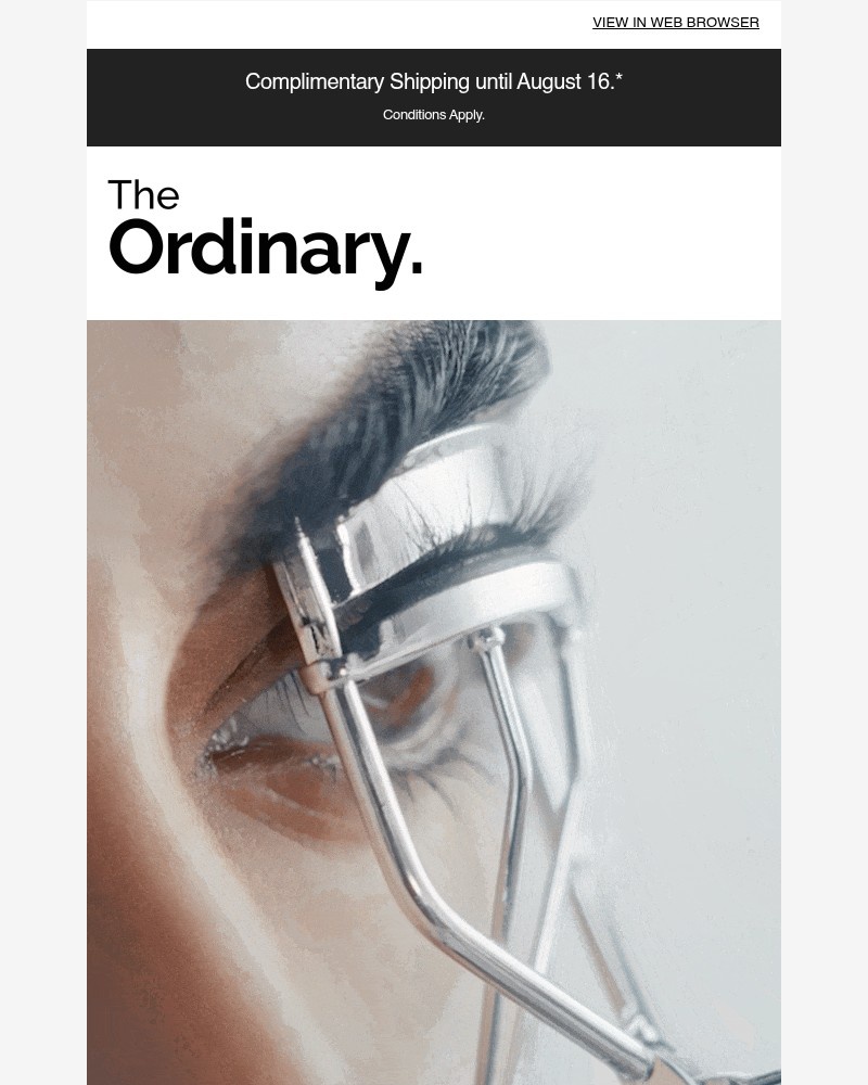 Screenshot of email sent to a The Ordinary Seller