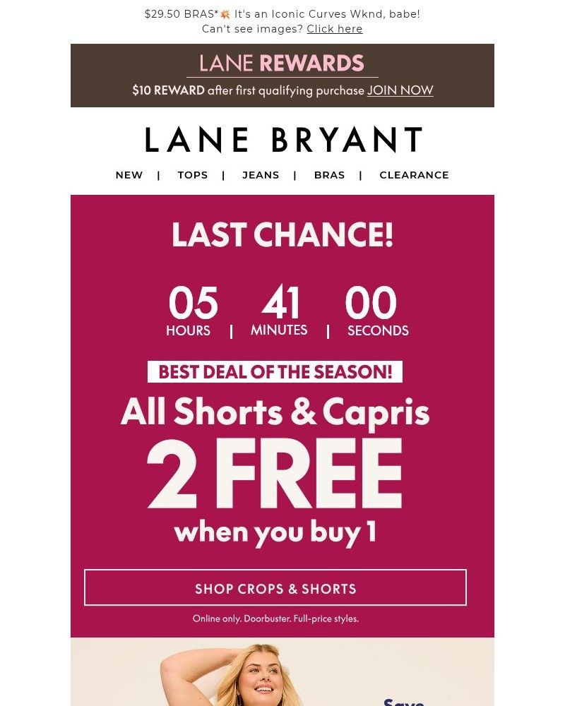 Screenshot of email with subject /media/emails/last-call-2-free-shorts-capris-when-you-buy-1-d2c397-cropped-d09f8d35.jpg