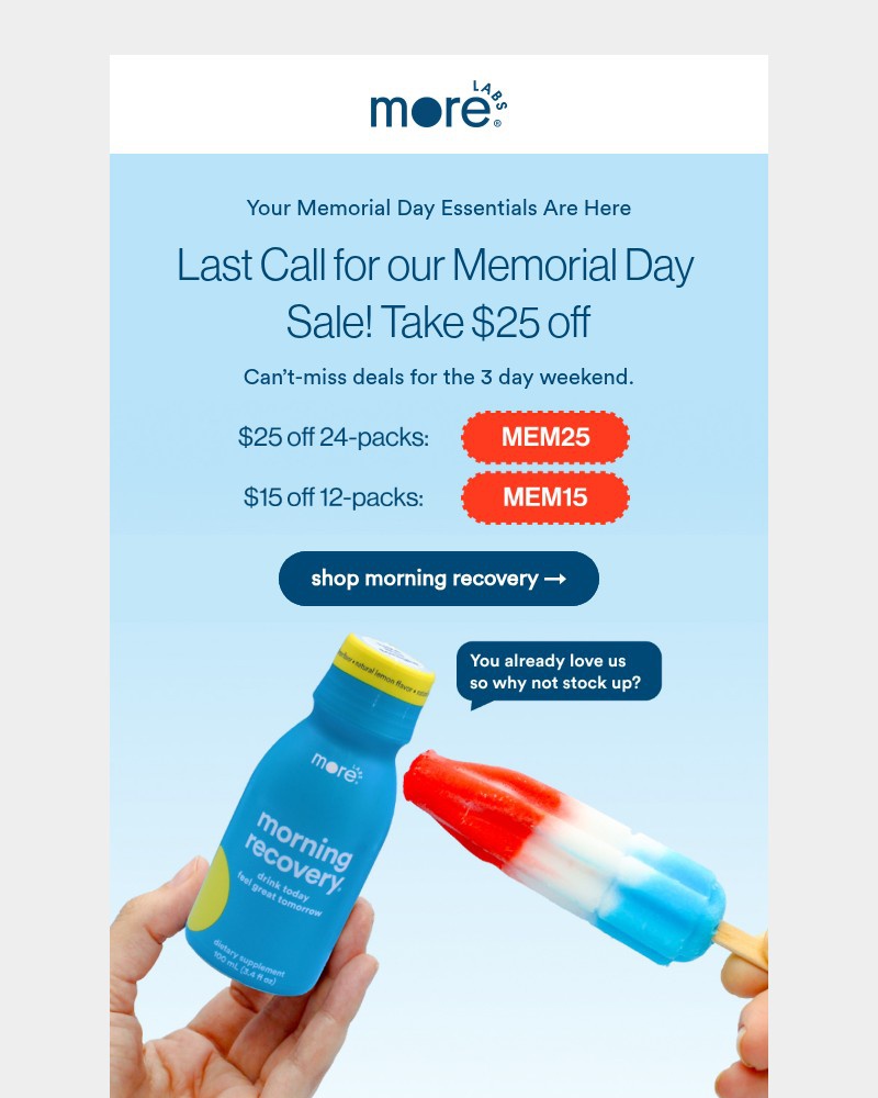 Screenshot of email with subject /media/emails/last-call-25-off-morning-recovery-687c3a-cropped-7133a9ed.jpg