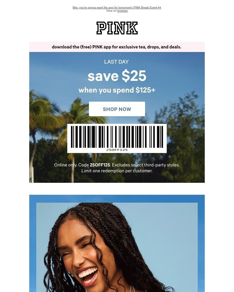 Screenshot of email with subject /media/emails/last-call-for-250-pink-bras-38db66-cropped-f9e2731a.jpg