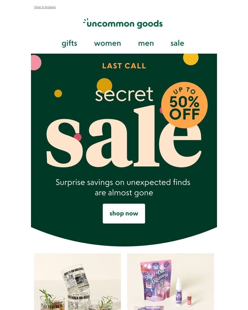 Screenshot of email with subject /media/emails/last-call-our-secret-sale-ends-today-9027fa-cropped-4f973ed7.jpg