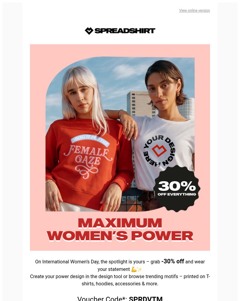 Screenshot of email with subject /media/emails/last-chance-30-off-personalised-womens-power-looks-360a66-cropped-fa496deb.jpg
