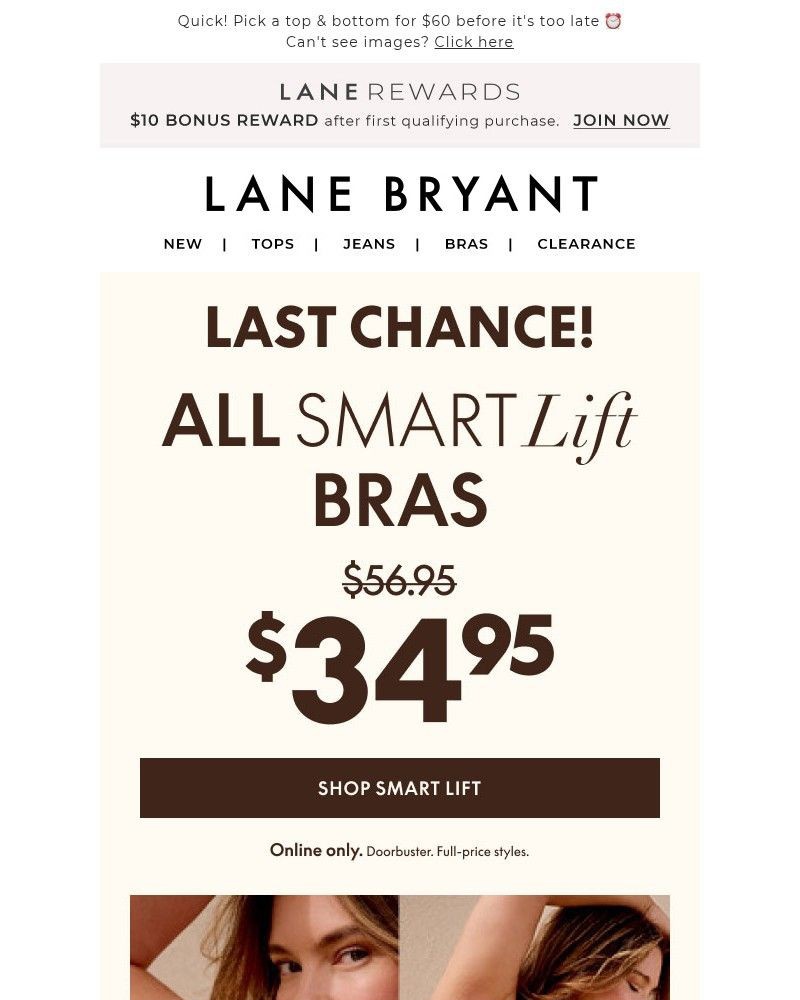 Screenshot of email with subject /media/emails/last-chance-3495-smart-lift-bras-is-ending-now-a8e3d8-cropped-1cd8ddd9.jpg