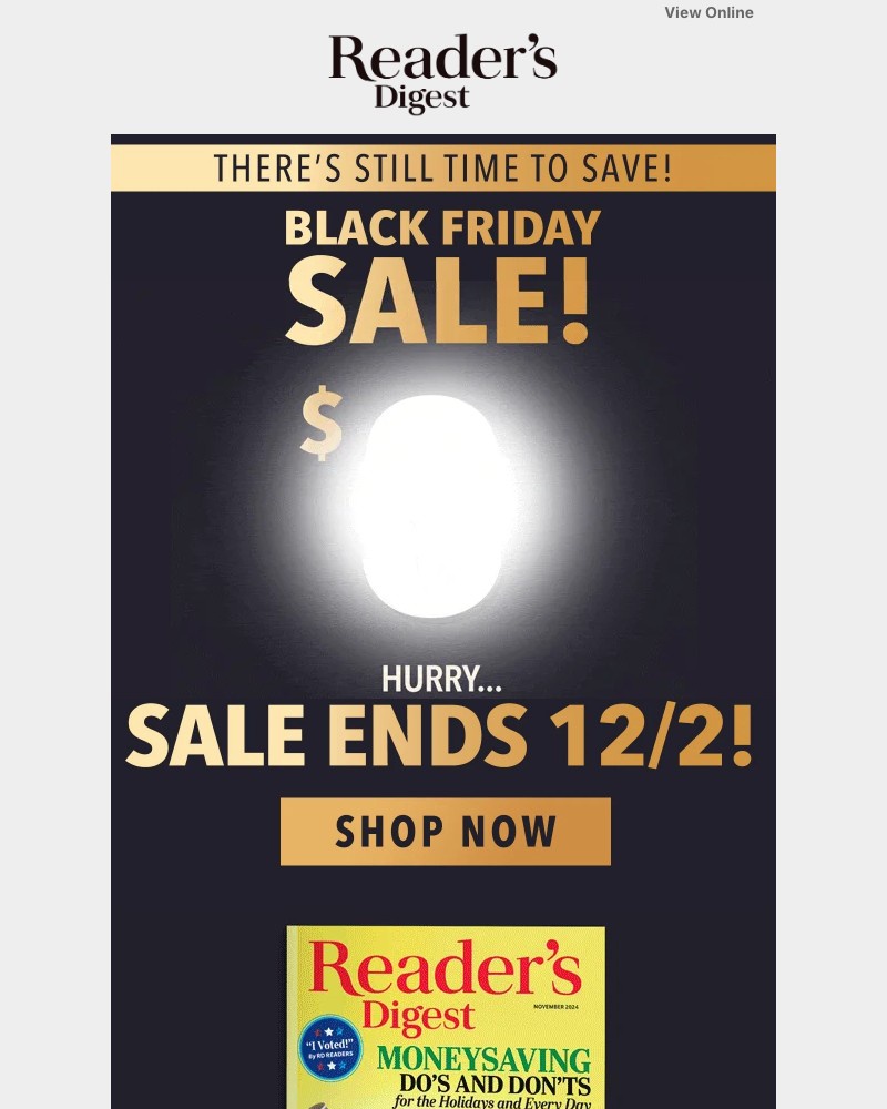 Screenshot of email with subject /media/emails/last-chance-5-magazine-sale-ends-122-532fd4-cropped-c4a67e22.jpg