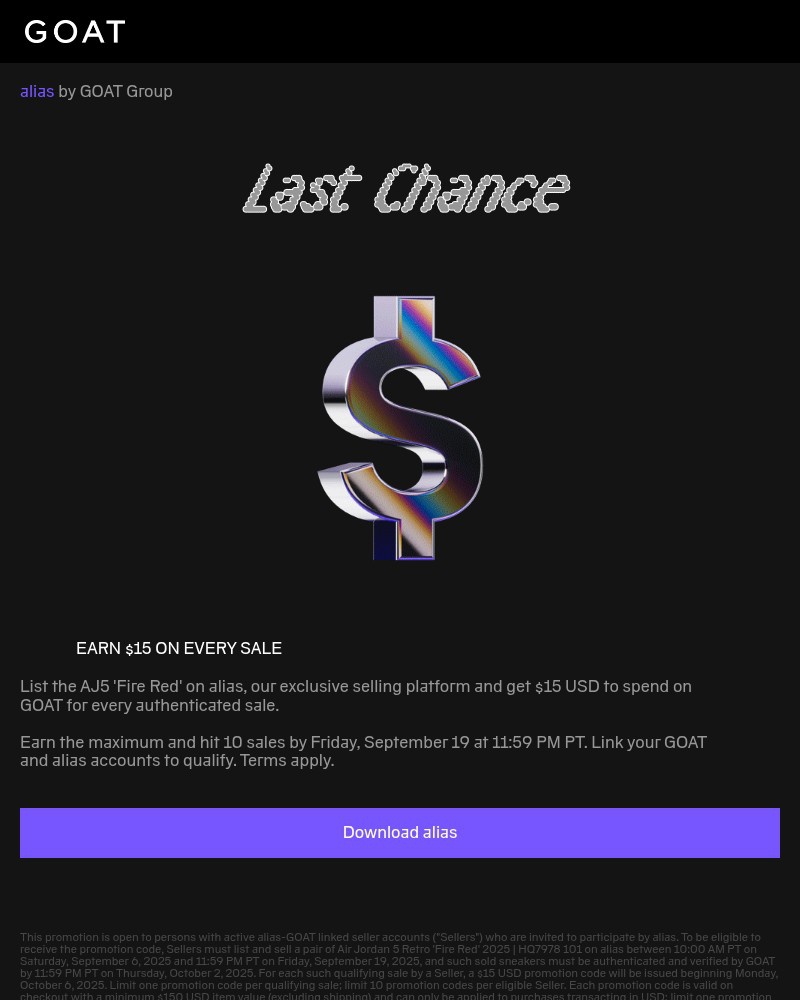 Screenshot of email with subject /media/emails/last-chance-earn-15-extra-per-sale-cdd5b4-cropped-8358ec1a.jpg