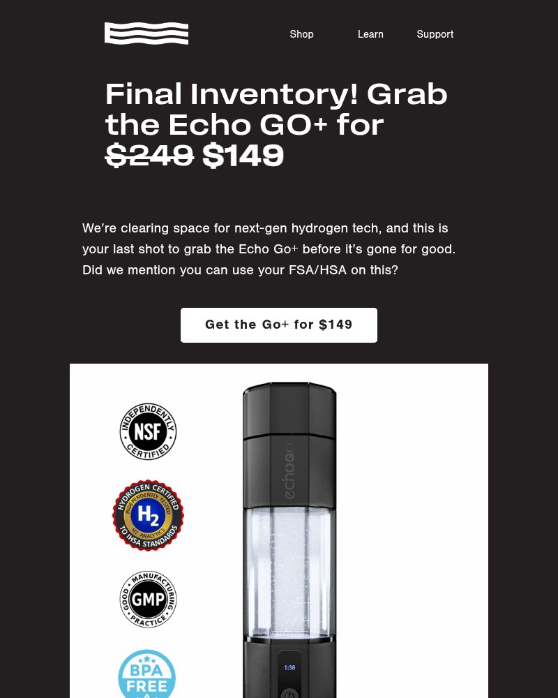 Screenshot of email with subject /media/emails/last-chance-echo-go-for-149-489828-cropped-e2821480.jpg