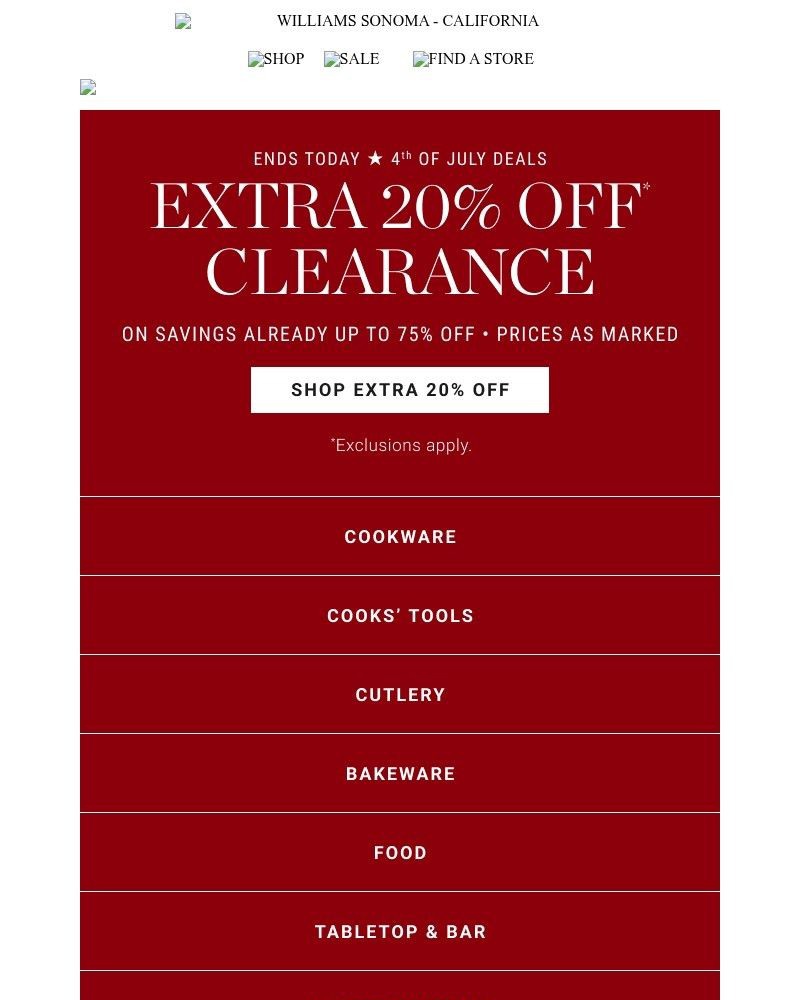 Screenshot of email with subject /media/emails/last-chance-extra-20-off-clearance-ends-in-hours-b9cd71-cropped-27252b81.jpg
