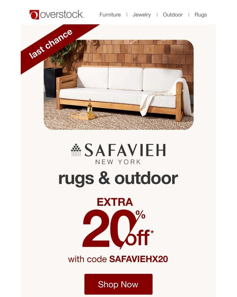 Screenshot of email with subject /media/emails/last-chance-extra-20-off-safavieh-d13f3d-cropped-9df49c47.jpg