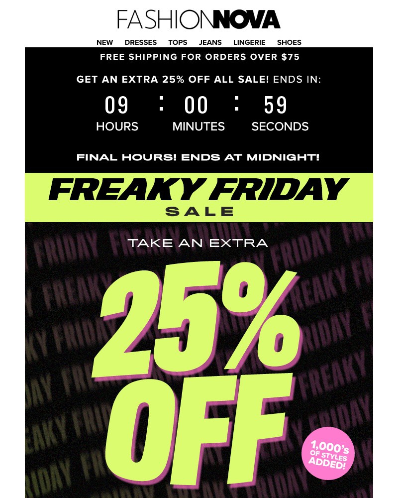 Screenshot of email with subject /media/emails/last-chance-extra-25-off-sale-2ac0f5-cropped-fd112b47.jpg